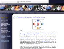 Tablet Screenshot of cpdftraining.org